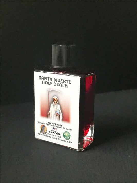 どんな願いも叶えるといわれる!サンタ・ムエルテ★スーパーオイルRed