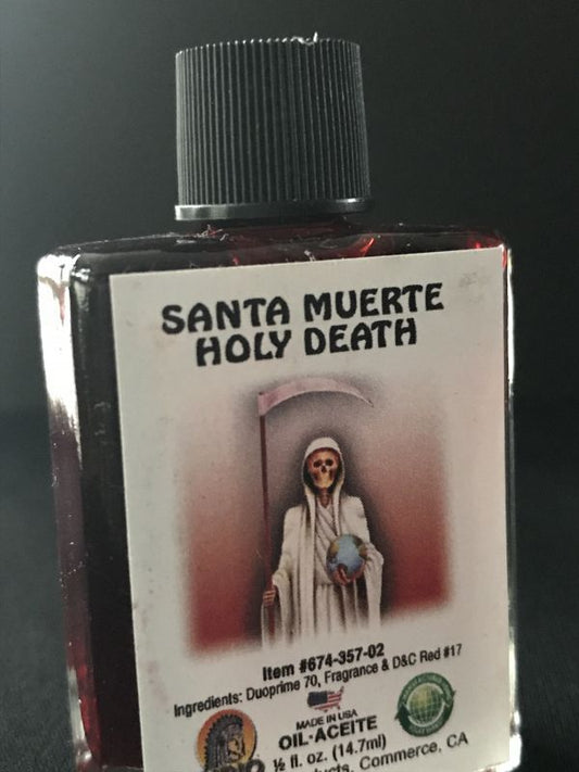 どんな願いも叶えるといわれる!サンタ・ムエルテ★スーパーオイルRed