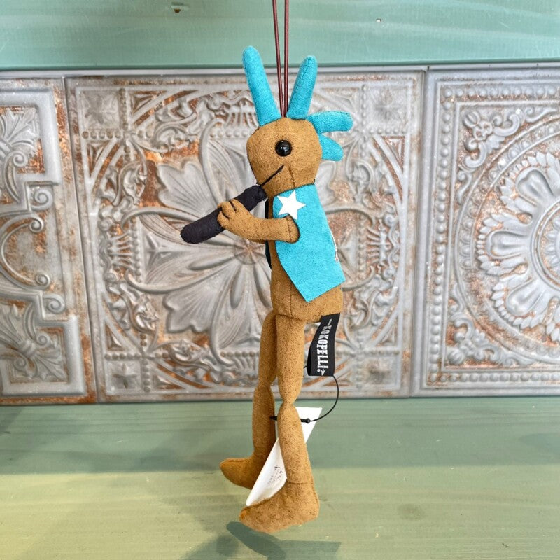 ココペリDOLLスウェードストラップ★フェザー 〜話題の幸せを呼ぶ精霊〜