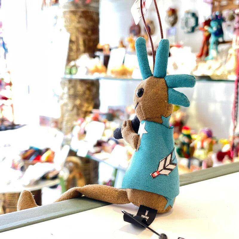 ココペリDOLLスウェードストラップ★フェザー 〜話題の幸せを呼ぶ精霊〜