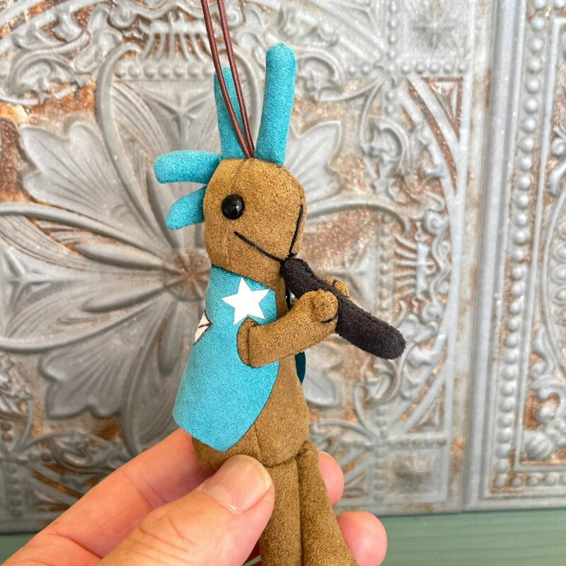 ココペリDOLLスウェードストラップ★フェザー 〜話題の幸せを呼ぶ精霊〜