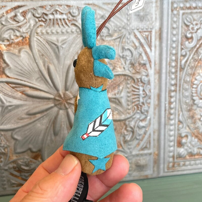 ココペリDOLLスウェードストラップ★フェザー 〜話題の幸せを呼ぶ精霊〜