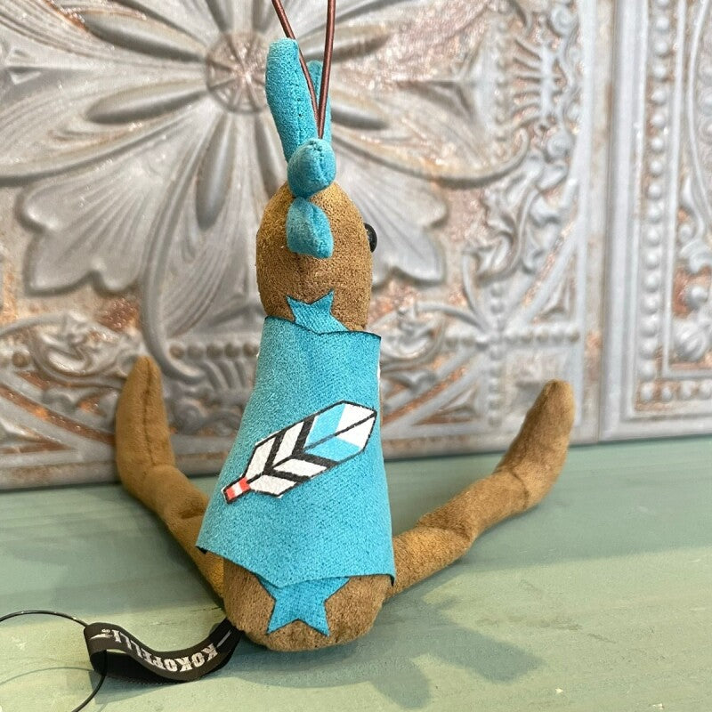 ココペリDOLLスウェードストラップ★フェザー 〜話題の幸せを呼ぶ精霊〜