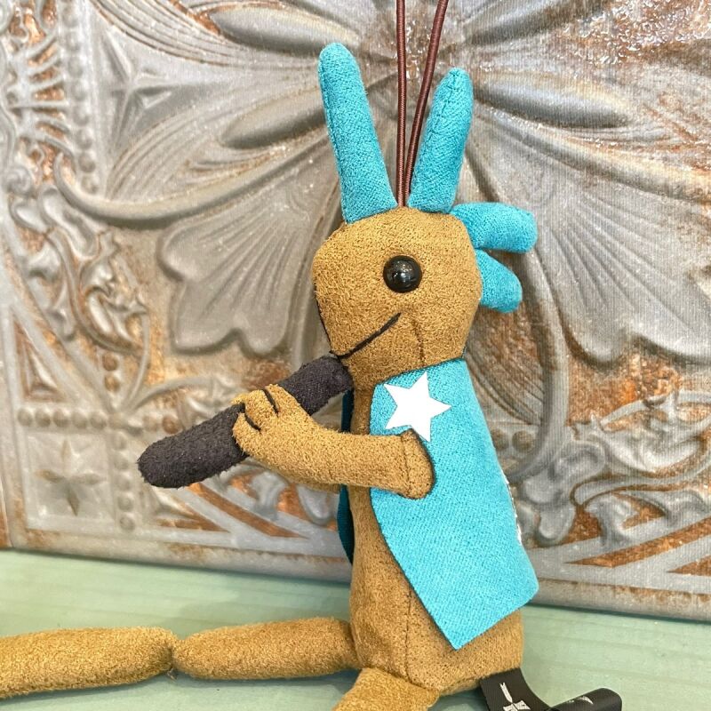 ココペリDOLLスウェードストラップ★フェザー 〜話題の幸せを呼ぶ精霊〜