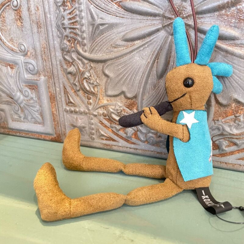 ココペリDOLLスウェードストラップ★フェザー 〜話題の幸せを呼ぶ精霊〜