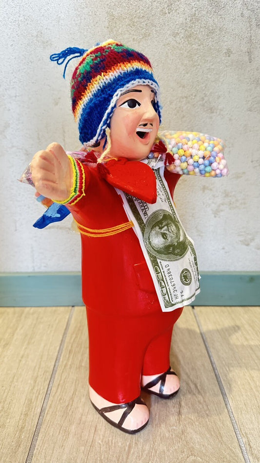 【身長37cm!】 『ペルー産!』大きく夢を叶えろ!THEエケコ人形 DX!!!