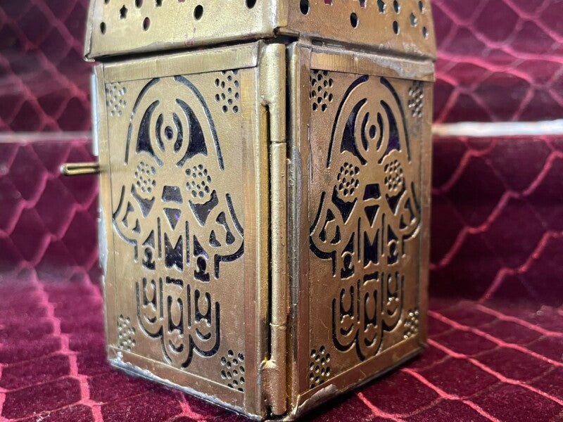 モスクお守りランタン小 ハムサ LEDライト付き