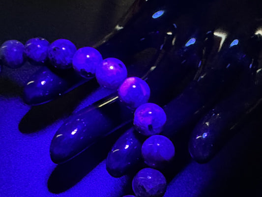 テレビ番組で紹介!!闇夜で光る!霊や悪意を強力にブロック!ユーパーライト 8mm