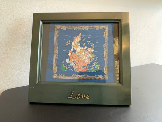 愛と幸福をもたらす 人魚姫 スワンナマッチャ タイ・シルクアート