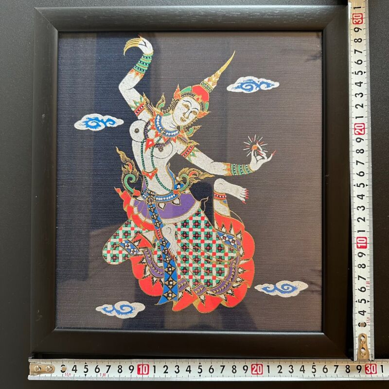 神への祈り 幸せ 祝い フォーンレップ タイ・シルクアート