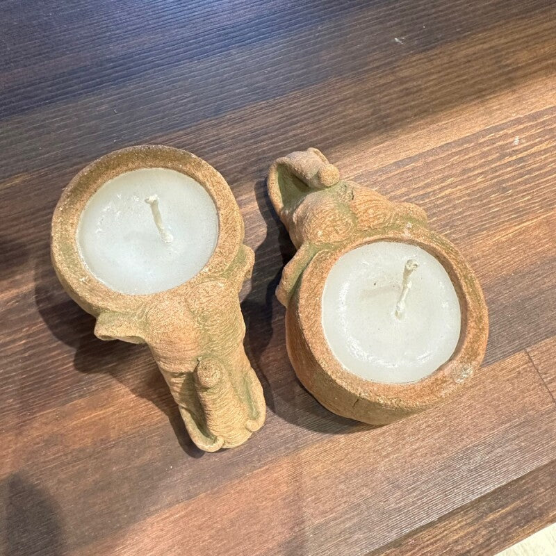 タイ 神様の化身 象キャンドル A