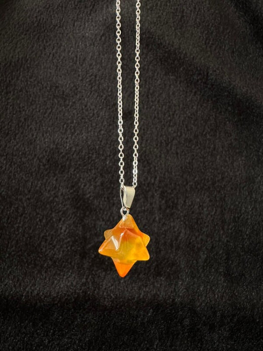 強力な保護力を持つ!マカバスターネックレス★カーネリアン〜目標達成・成功への力を増幅させる