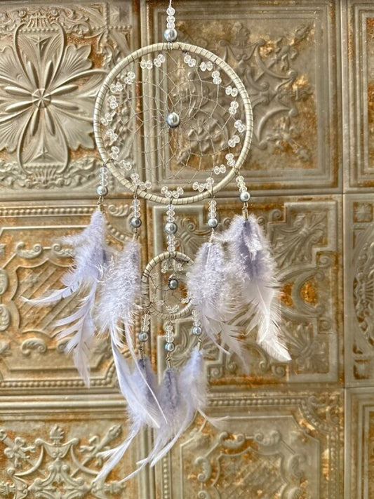 悪いものを消滅させ夢を掴む!ドリームキャッチャーL ビーズダブル