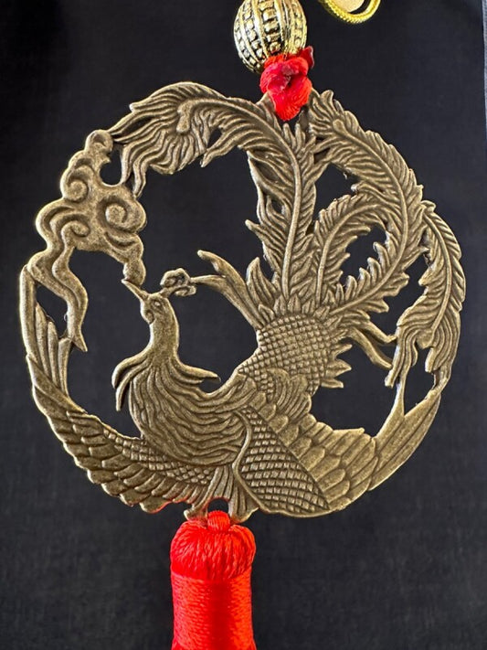 悪運を食べて祓い、大きな幸運の転機を運んでくる!【愛の象徴】鳳凰飾り