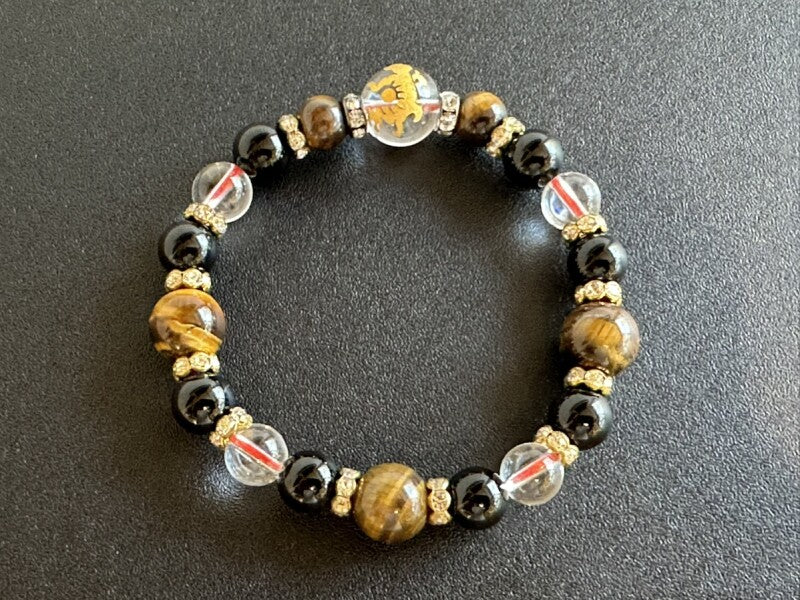 最強の金運&最高の財運を得る!虎彫り水晶&タイガーアイ&オニキス