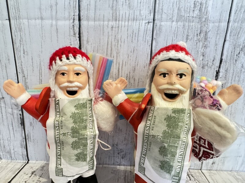 サンタ🎅エケコ(エケッコ)人形 Lサイズ(約18センチ)『ペルー産!』