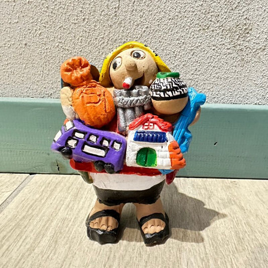 ボリビアン陶器エケコ(エケッコー)人形 A