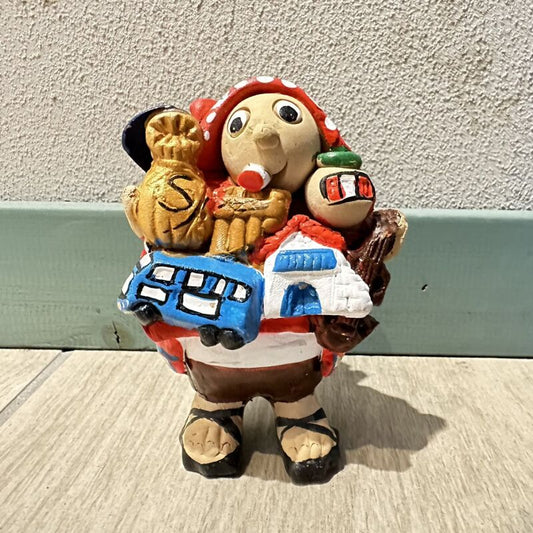 ボリビアン陶器エケコ(エケッコー)人形 B