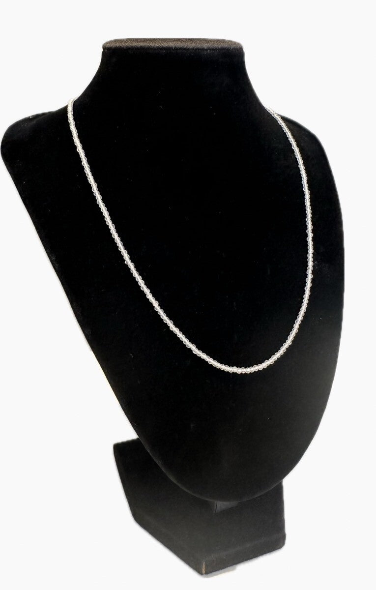 万能の強運石!浄化と運気向上 水晶・ネックレス~Silver925~