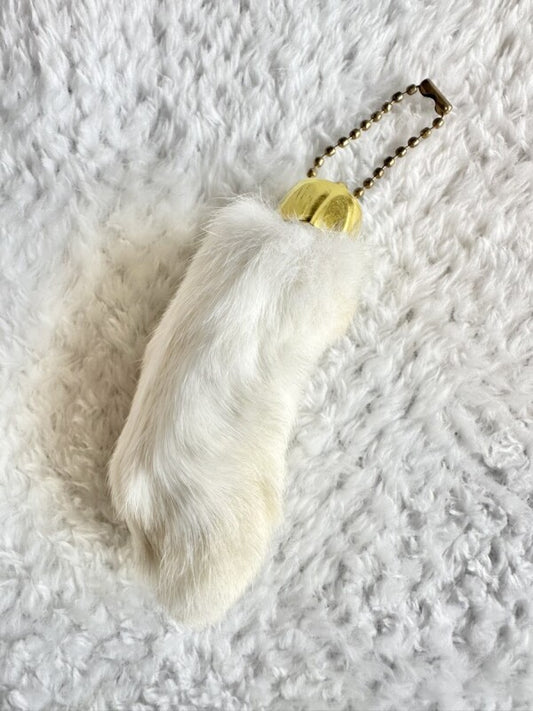 天然!地下の精霊★幸運のラビットフットホルダー