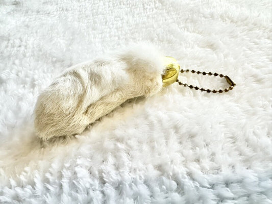 天然!地下の精霊★幸運のラビットフットホルダー