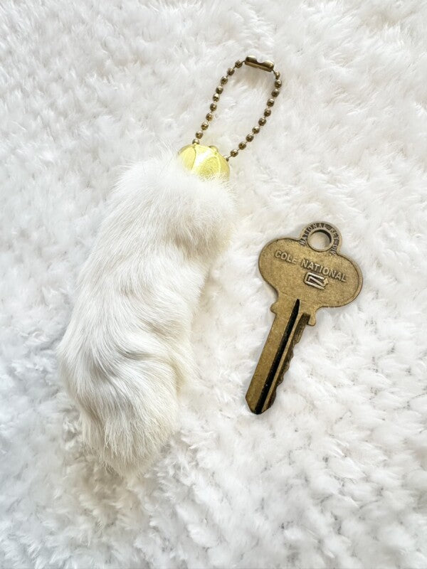 天然!地下の精霊★幸運のラビットフットホルダー