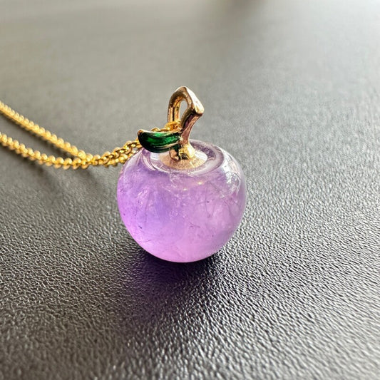 邪悪なものから身を守り、運命的な出会い ハイレベルな恋愛ができるようサポート!アメジストラフ ペンダント (コピー)