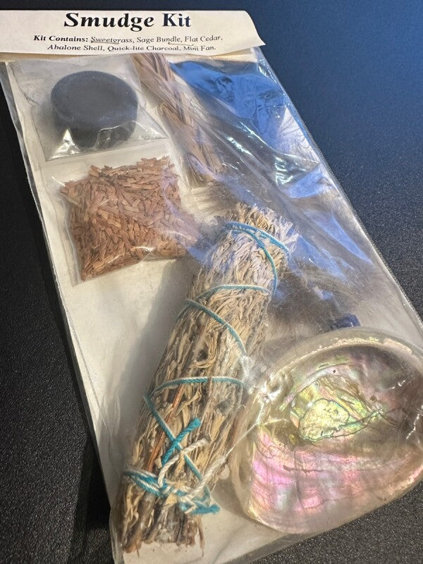 【邪気を焼き尽くす!】汚れたオーラを綺麗にする儀式 ネイティブアメリカン・本格スマッジキット