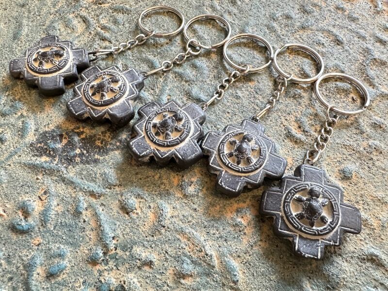 健康になりたい!アンデスタートルキーホルダー【エケコ人形用小物】