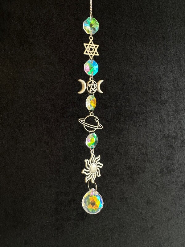 幸運を呼ぶ♪光のおまじない サン・キャッチャー トリプルムーン