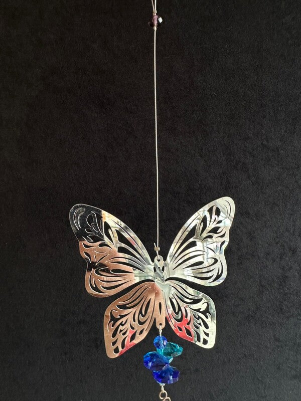 幸運を呼ぶ♪光のおまじない サン・キャッチャー ステンバタフライ