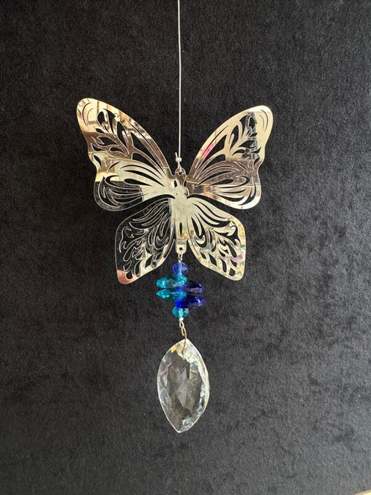 幸運を呼ぶ♪光のおまじない サン・キャッチャー ステンバタフライ