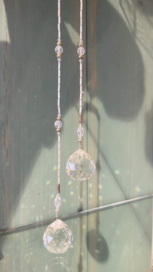 豪華!幸運を呼ぶ♪光のおまじない サン・キャッチャー★ツインロング