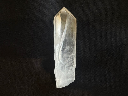 「天使界の扉を開く音」様々な物や場所の浄化を行う♪クリスタルチューナー&水晶ポイント(約9センチ)&ポーチ 3点SET