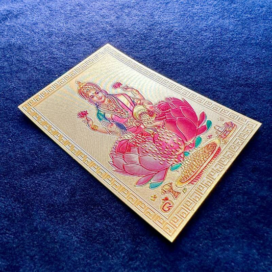 人々を魅了する永遠の美しさ 健康と若さを得たい 絶世の美女 ラクシュミー神カード