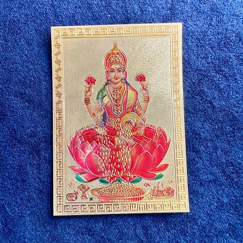 人々を魅了する永遠の美しさ 健康と若さを得たい 絶世の美女 ラクシュミー神カード