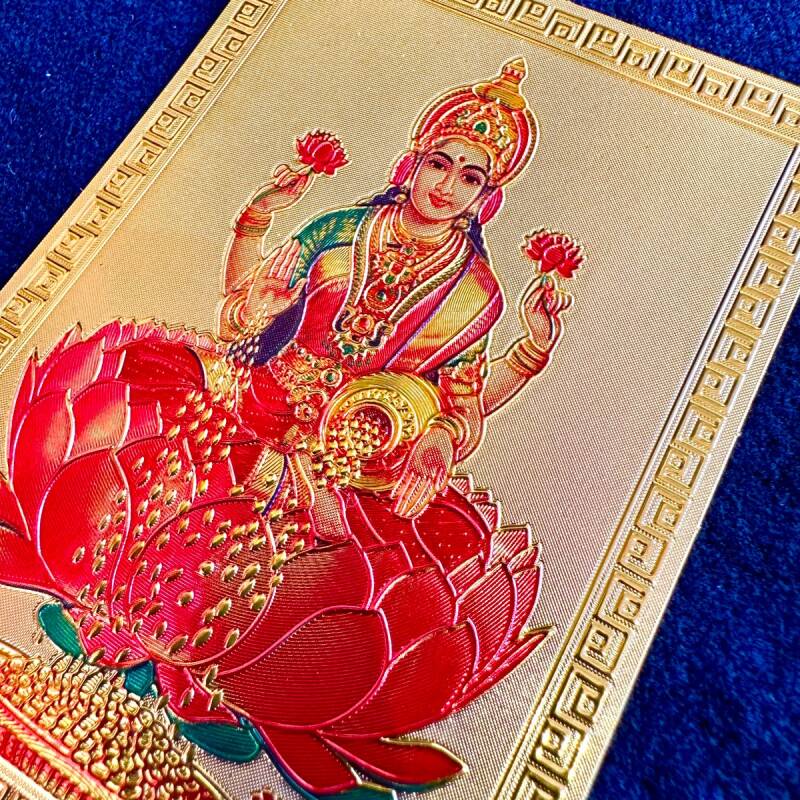 人々を魅了する永遠の美しさ 健康と若さを得たい 絶世の美女 ラクシュミー神カード