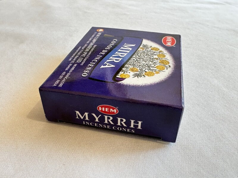 邪気・穢れを祓う!ミルラコーン香