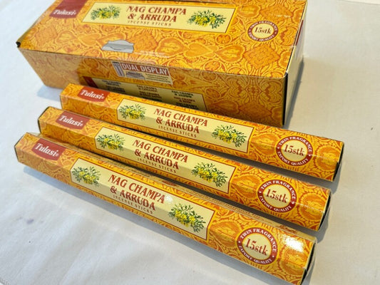 病気や悪霊を追い払う神聖なる花アルーダ(ヘンルーダ)&ナグチャンパ 香