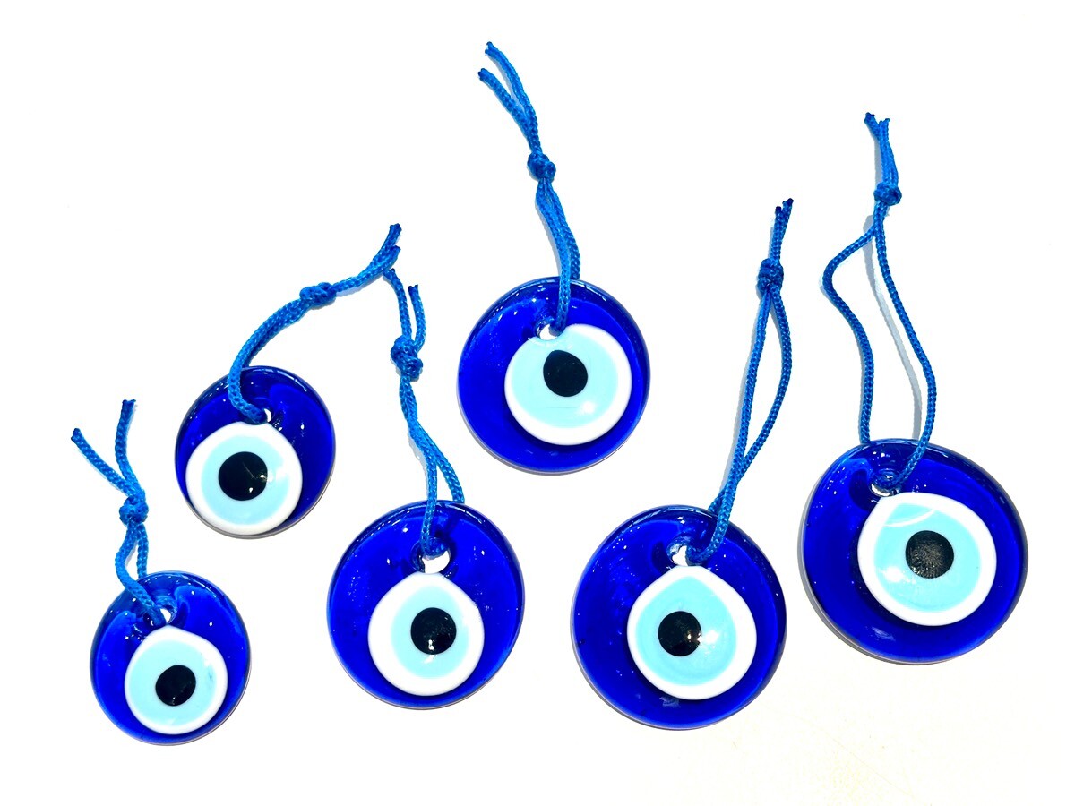 ナザールボンジュウ 紐付きタイプ L<お守り目玉>