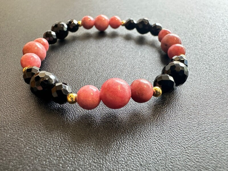 恋を導く!ロードナイト&ブラックオニキス ブレスレット