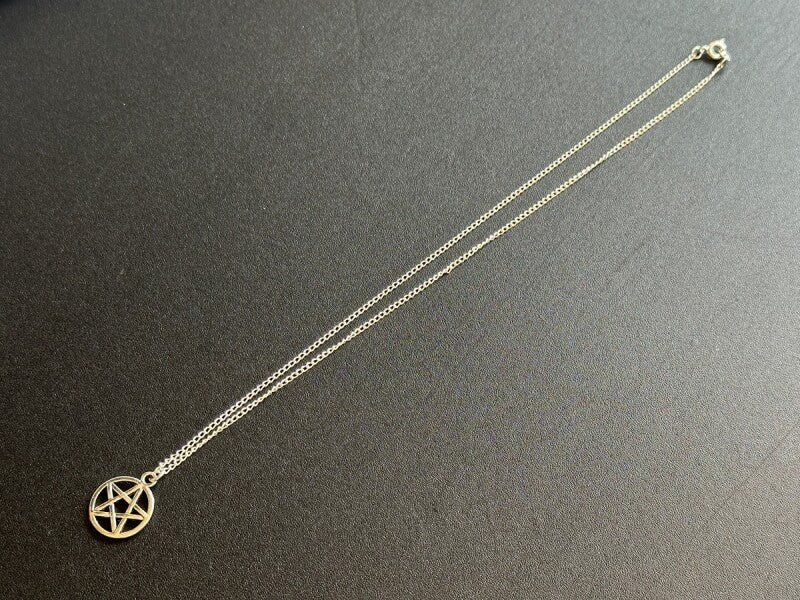 願いを刻め 五芒星(ペンタグラム)ペンダント