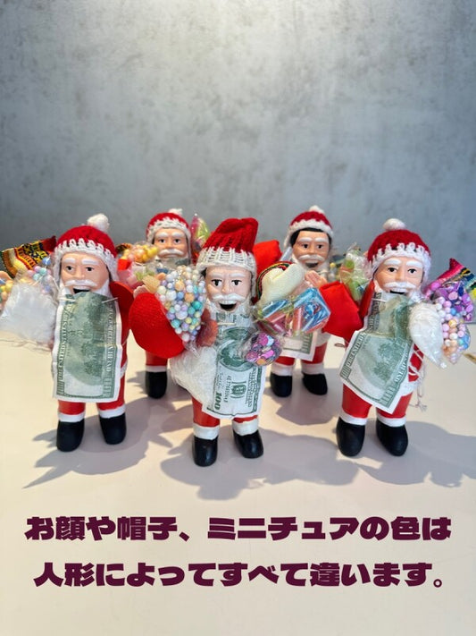 サンタ🎅エケコ(エケッコ)人形 Lサイズ(約18センチ)『ペルー産!』