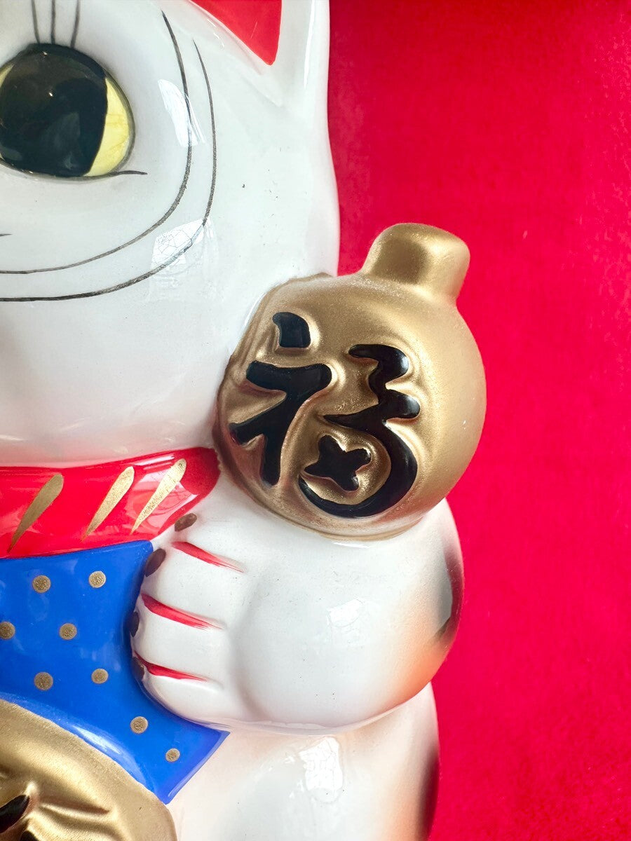 開運!BIG!金招き猫 置物 〜右手で金運を招く〜