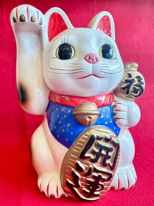 開運!BIG!金招き猫 置物 〜右手で金運を招く〜