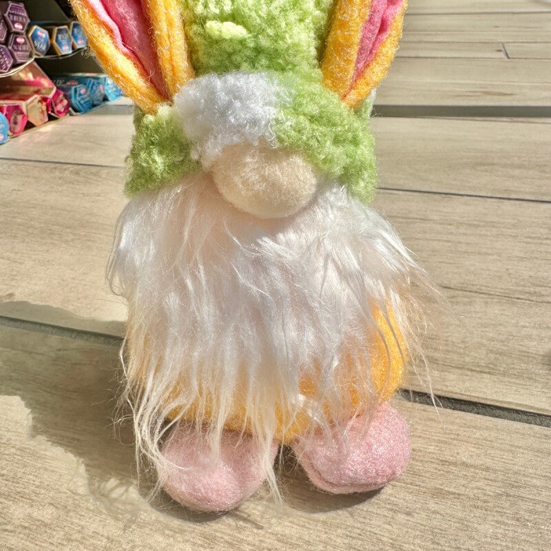 お金のありかを教えてくれる!宝物の守護者 伝説の妖精gnome(ノーム)ラビット パステルグリーン