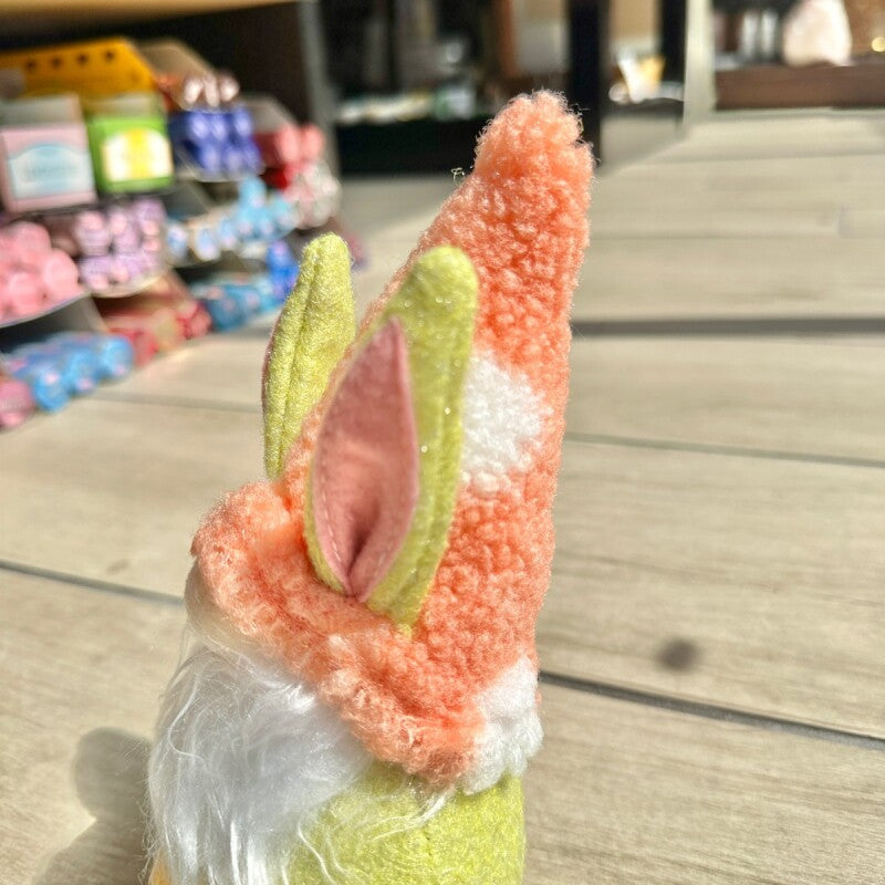 お金のありかを教えてくれる!宝物の守護者 伝説の妖精gnome(ノーム)ラビット パステルオレンジ