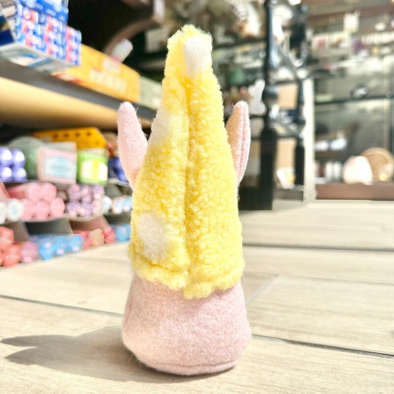 お金のありかを教えてくれる!宝物の守護者 伝説の妖精gnome(ノーム)ラビット パステルイエロー