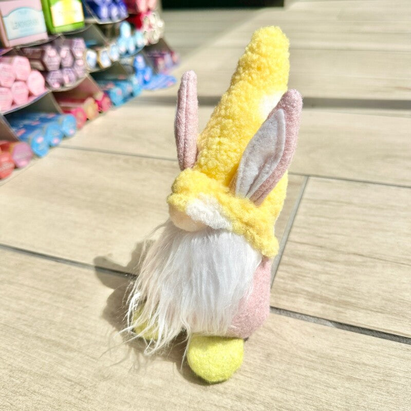 お金のありかを教えてくれる!宝物の守護者 伝説の妖精gnome(ノーム)ラビット パステルイエロー