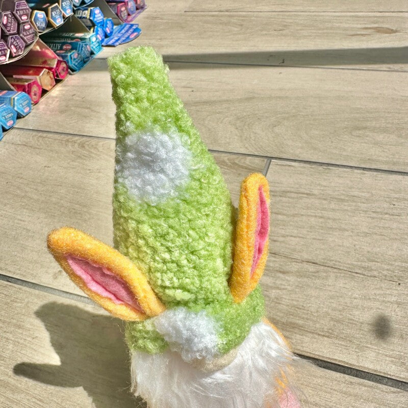 お金のありかを教えてくれる!宝物の守護者 伝説の妖精gnome(ノーム)ラビット パステルグリーン